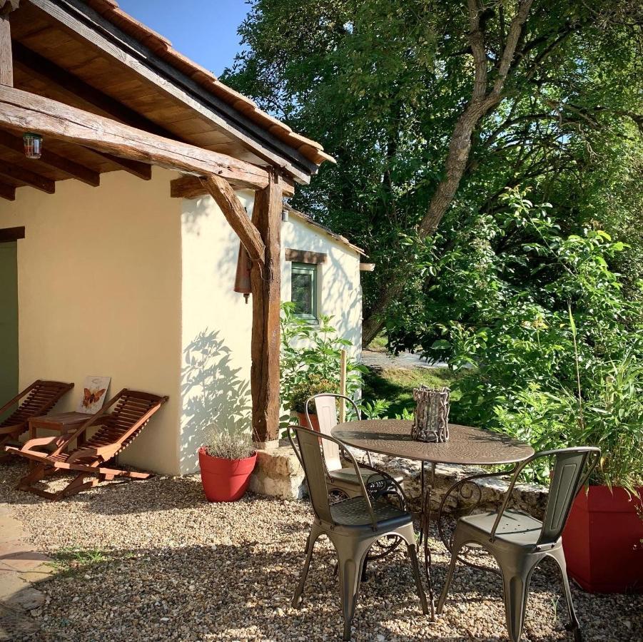 Gite La Canopee A Duras - Piscine Exterior foto