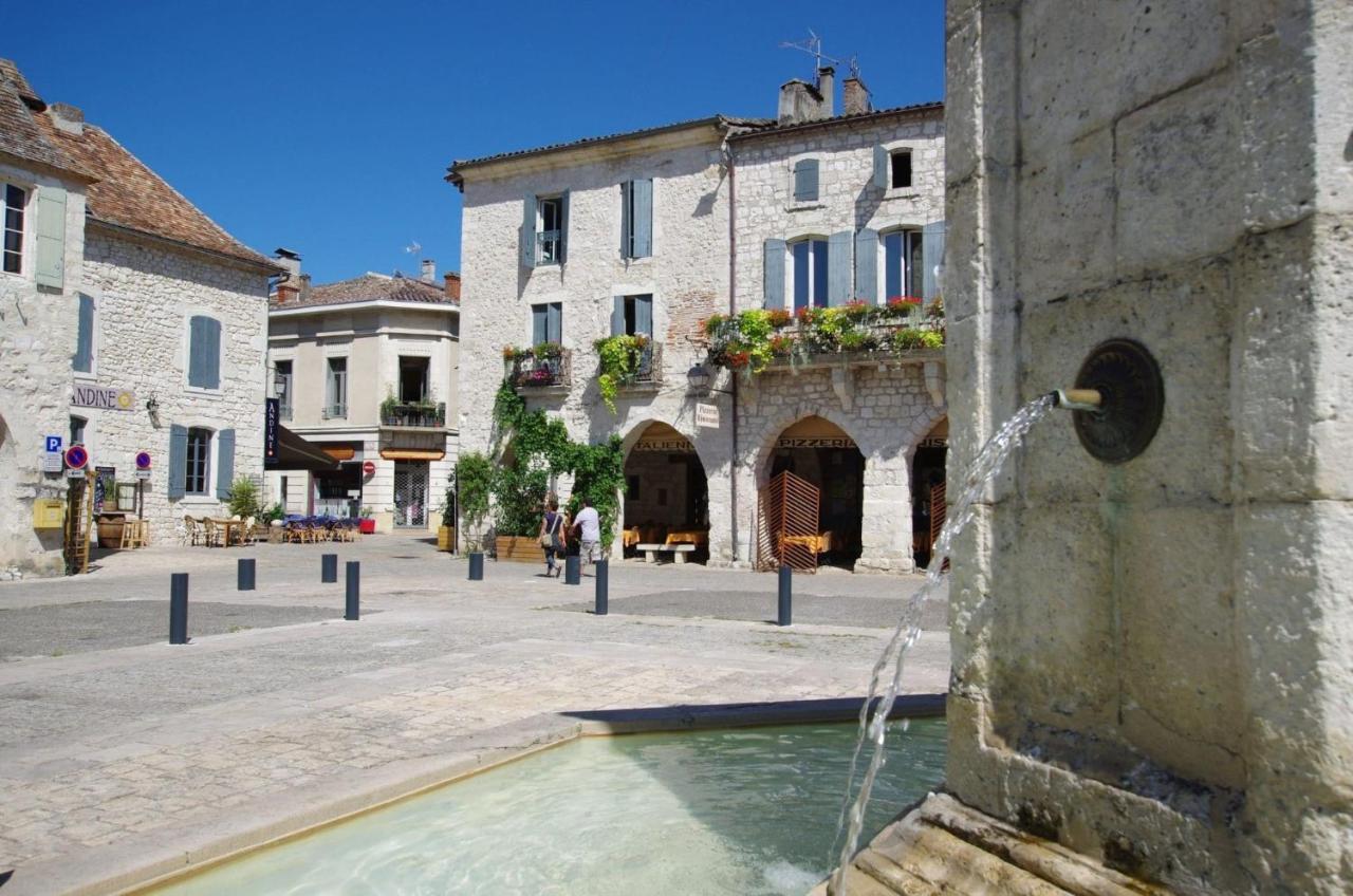 Gite La Canopee A Duras - Piscine Exterior foto